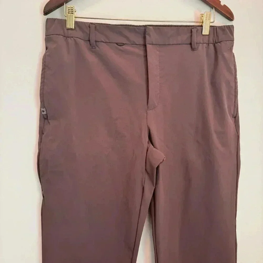 FIGS PRO Straight Leg Trouser Classic Short Medium Brown size S